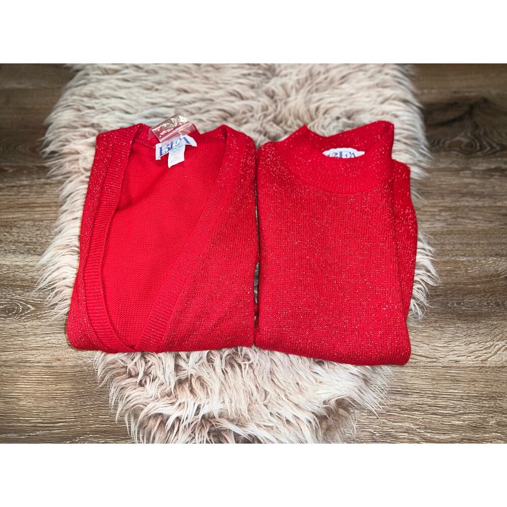 BFA classics women’s 2 red sweaters